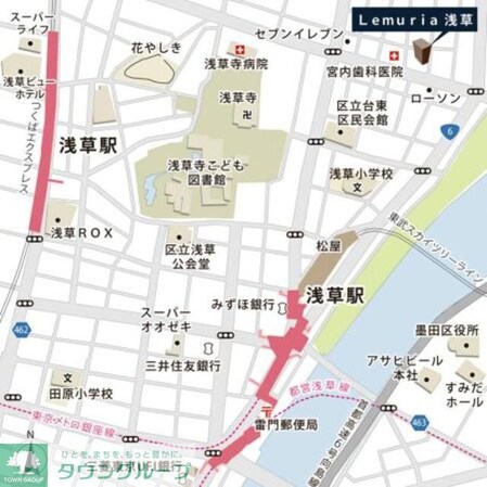 Lemuria浅草の物件内観写真